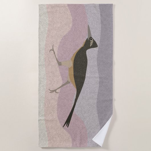 Roadrunner Beach Tower Strandtuch (Vorderseite)