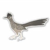Roadrunner Bird Colocil Art Aufkleber (Vorderseite)