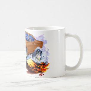 Roadrunner-Brown-Auto 1968-69 Kaffeetasse