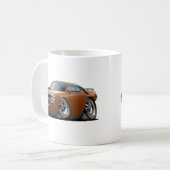 Roadrunner-Brown-Schwarzes Auto 1971-72 Kaffeetasse (Vorderseite Links)