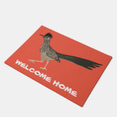 Roadrunner Cfarbene Stift Art WELCOME Fußmatte (Schrägansicht)