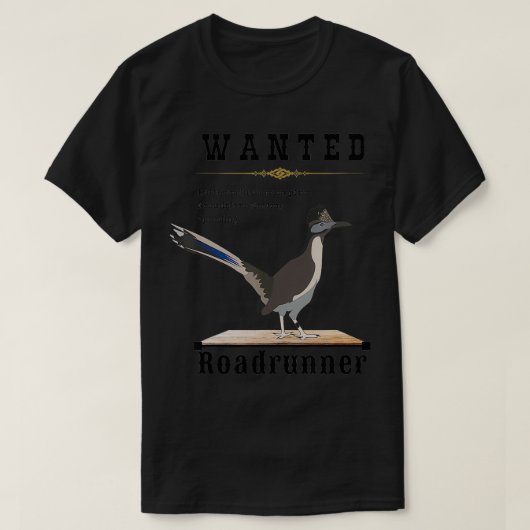 Roadrunner Gewollt Funny T-Shirt (Design vorne)