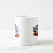 Roadrunner-Grau-Auto 1968-69 Kaffeetasse (Mittel)