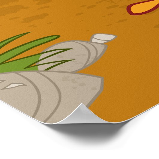 Roadrunner Head Tilt Poster (Ecke)