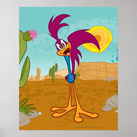 Roadrunner Head Tilt Poster (Vorne)