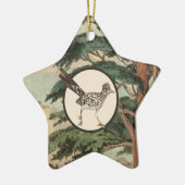 Roadrunner in der natürlicher keramikornament (Links)