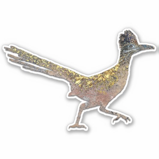 ROADRUNNER IN NEUER MEXIKO-SONNE AUFKLEBER (Vorderseite)