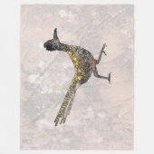 ROADRUNNER IN NEUER MEXIKO-SONNE FLEECEDECKE (Vorderseite)