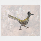 ROADRUNNER IN NEUER MEXIKO-SONNE FLEECEDECKE (Vorderseite (Horizontal))