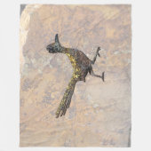 ROADRUNNER IN NEUER MEXIKO-SONNE FLEECEDECKE (Vorderseite)