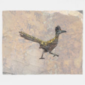 ROADRUNNER IN NEUER MEXIKO-SONNE FLEECEDECKE (Vorderseite (Horizontal))