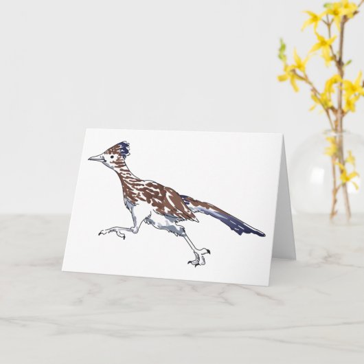 Roadrunner Karte (Gelbe Blume)