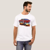Roadrunner-kastanienbraunes Auto 1968-69 T-Shirt (Vorne ganz)