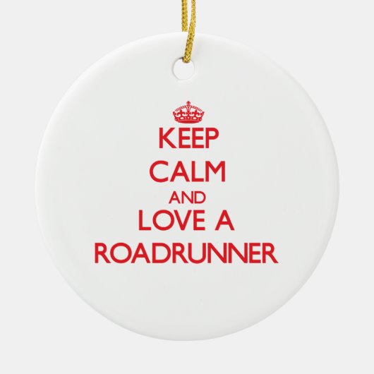 Roadrunner Keramikornament (Vorne)