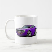 Roadrunner-Lila-Schwarzes Auto 1971-72 Kaffeetasse (Links)