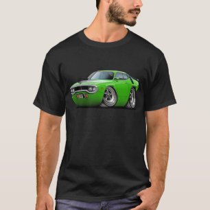Roadrunner-Limon-Schwarzes Auto 1971-72 T-Shirt