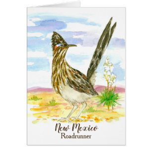 Roadrunner New Mexico Staat Bird Blank
