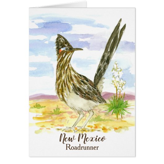 Roadrunner New Mexico Staat Bird Blank (Vorne)