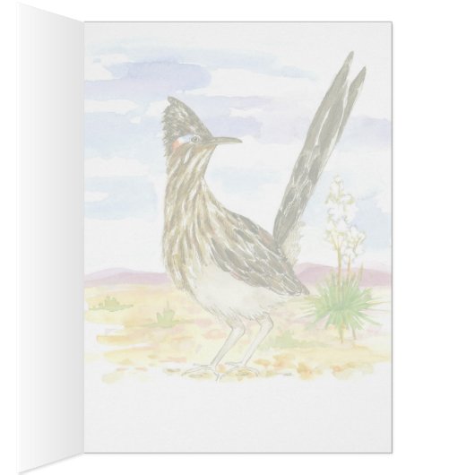 Roadrunner New Mexico Staat Bird Blank (Innen (Rechts))