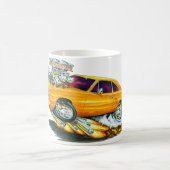 Roadrunner-Orangen-Auto 1970 Kaffeetasse (Mittel)