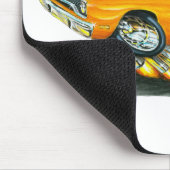 Roadrunner-Orangen-Auto 1970 Mousepad (Ecke)