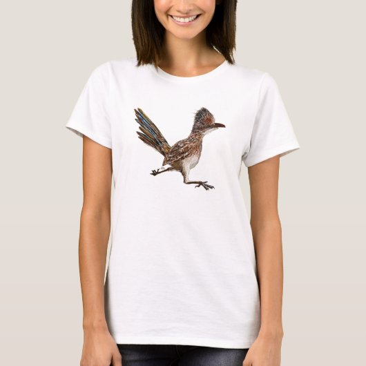Roadrunner Road Runner Bird T-Shirt (Vorderseite)