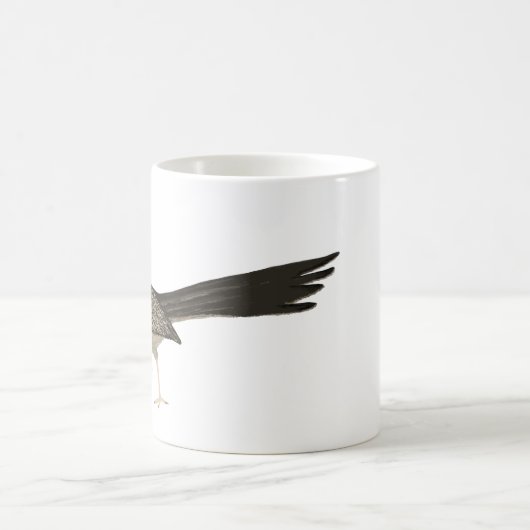 Roadrunner Roadlaufstift Gezeichnet Kaffeetasse (Mittel)
