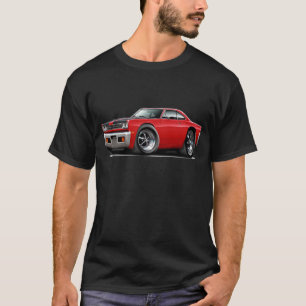 Roadrunner-Rot-Schwarzes Hauben-Auto 1969 T-Shirt