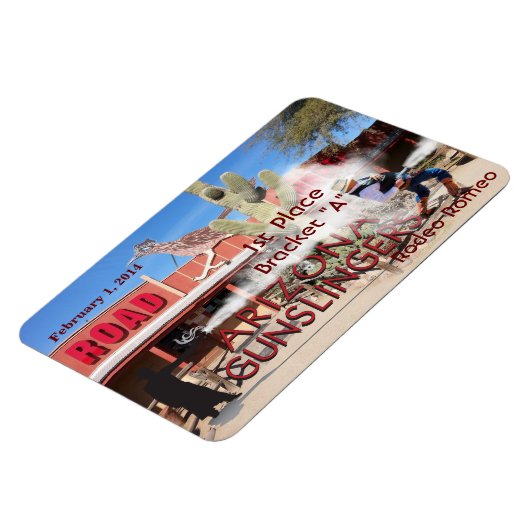 Roadrunner Saloon Bracket A 1. Platz Magnet (Linke Seite)