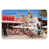 Roadrunner Saloon Bracket A 2. Platz Magnet (Horizontal)