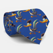 Roadrunner-Schlips Krawatte (Gerollt)