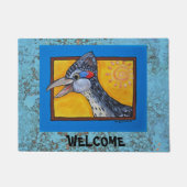 Roadrunner Welcome Door Mat Südwest Personalisiert Fußmatte (Vorderseite)