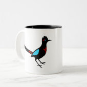 Roadrunner Zweifarbige Tasse (Vorderseite Links)