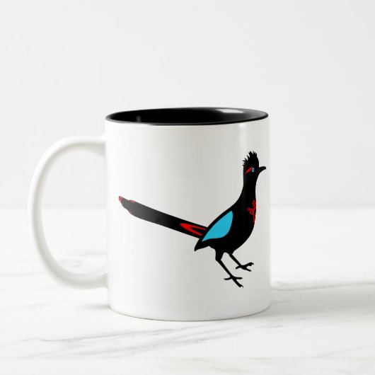 Roadrunner Zweifarbige Tasse (Links)