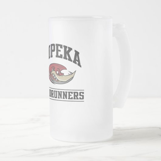 RoadRunners-mattierte Tasse (VorderseiteRechts)