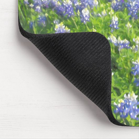 Roadside Bluebonnets Mousepad (Ecke)