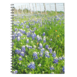 Roadside Bluebonnets Notizblock