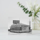 Roadside Diner, 1939 Postkarte (Stehend Vorderseite)