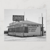Roadside Diner, 1939 Postkarte (Vorderseite)