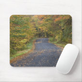 Roadside fallfoliage, Southern Vermont, USA Mousepad (Mit Mouse)