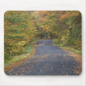 Roadside fallfoliage, Southern Vermont, USA Mousepad (Vorne)