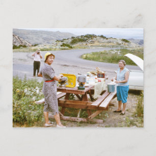 Roadside Picnic Postcard Postkarte