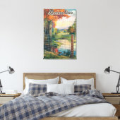 Roadside Scene von American Steel & Wire Co Leinwanddruck (Insitu (Schlafzimmer))