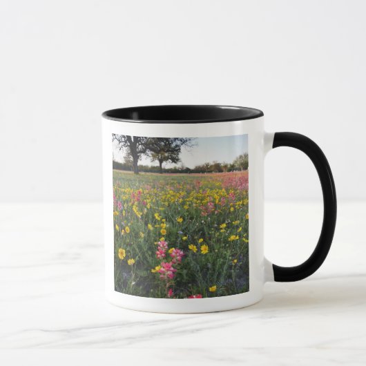Roadside Wildblumen in Texas, Frühjahr Tasse (Rechts)