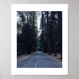 Roadside Wilds Yosemite Color Fotografie Poster