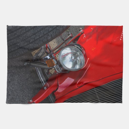 Roadster der 1930er Jahre Geschirrtuch (Horizontal)