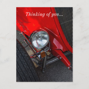 Roadster der 1930er Jahre Postkarte