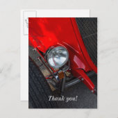 Roadster der 1930er Jahre Postkarte (Vorne/Hinten)