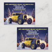 Roadster Frisierte Auto Auto Holiday Gift Business Visitenkarte (Vorne/Hinten)