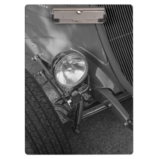 Roadster Grayscale der 30er Jahre Klemmbrett (Vorderseite)